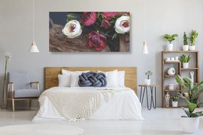 Quadro su tela – Vendemmia floreale