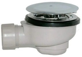 Piletta per doccia e per scarico a pavimento con coperchio  GEBERIT Sifone doccia D90, con tappo.  Ø 90 mm Ø foro 40 mm in abs