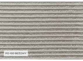 Divano letto angolare in velluto a coste bianco Brave Dave - Miuform