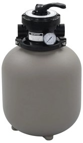 Filtro A Sabbia Per Piscine Valvola A 4 Posizioni Grigio 350 Mm /