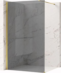 Parete doccia Rea Flexi Grey / Gold 110