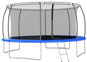 Set Trampolino Rotondo 460x80 Cm 150 Kg /