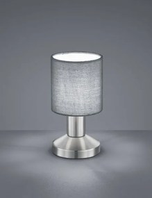 Lampada da tavolo garda diffusore in tessuto 595400111 grigio