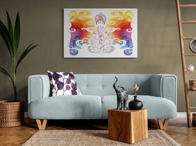 Stampa su tela – Ganesha indù
