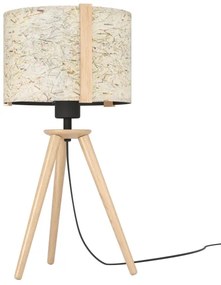 Eglo 390325 - Lampada da tavolo HONTONGAS 1xE27/25W/230V beige
