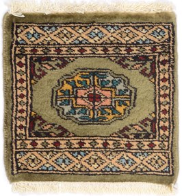 Bokhara Tappeto 30x30 (Pakistan) Annodato A Mano