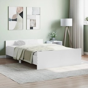 Giroletto Con Testiera E Pediera Bianco 120x190 Cm /