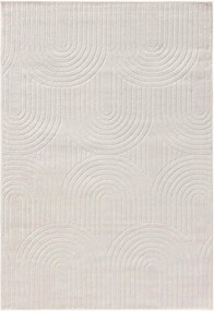 Tappeto da interno-esterno con motivo in rilievo Mars