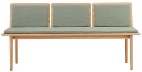 Panchina in lana verde chiaro Elba - Hammel Furniture