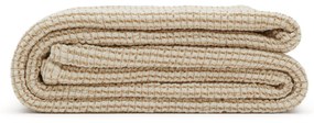 Kave Home - Copriletto Senara 100% cotone beige per letto da 150/160 cm