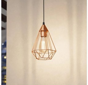 Eglo 94193 - Lampadario TARBES 1xE27/60W/230V