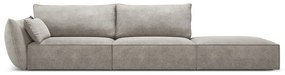 Divano angolare grigio chiaro Vanda - Mazzini Sofas