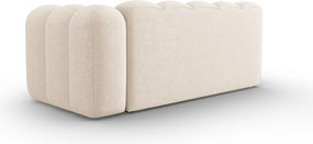 Divano componibile color crema (con penisola a destra) Lupine – Micadoni Home