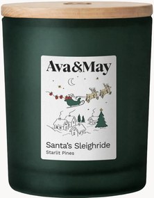 Candela profumata Santa's Sleighride (foglie di tè, fava tonka & legno di sandalo)