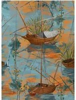 Mindthegap Carta da parati Moored Boats - WP20724