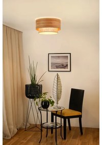 Brilagi - Plafoniera MONTANA BOHO 1xE27/15W/230V diametro 45 cm marrone