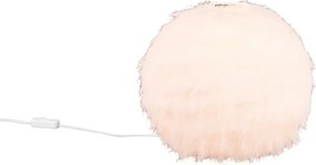 Lampada da tavolo color crema (altezza 24 cm) Furry - Reality