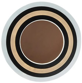 Rabalux 71314-LED lampada da soffitto dimmerabile TANELI 56W/230V 3000/4000/6000K cromo/nero+telecomando