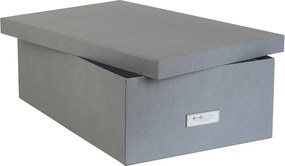 Set di 3 scatole portaoggetti grigie Inge - Bigso Box of Sweden
