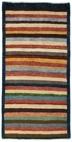 Gabbeh Tappeto 140 x 70 (Iran) Annodato A Mano