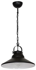 Lampadario IRON 1 1xE27/60W nero