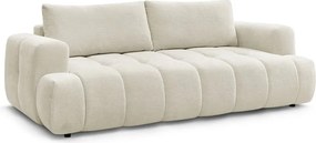 Divano beige allungabile e con contenitore 251 cm Fuji – Bobochic Paris