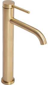 REA-B5329 - Miscelatore per lavabo CLIF 29,5 cm oro spazzolato