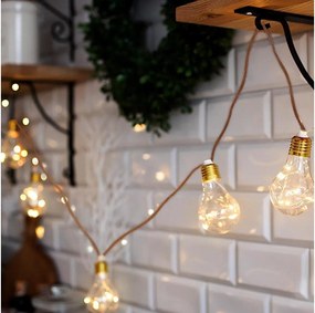 Brilagi - Catena decorativa a LED 10xLED/3xAA 1,8m bianco caldo