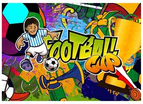 Fotomurale  Football Cup  Colore colorful, Dimensioni e Misure 200x140