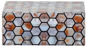 Scatola decorativa in poliresina 13x10x5 cm Domino - Bloomingville