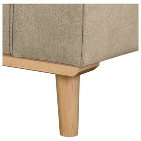 Divano beige 193 cm Beata - Ropez