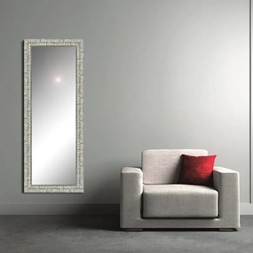 Specchio Camelia rettangolare argento 125 x 40 cm
