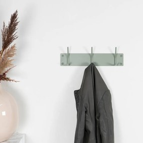 Attaccapanni da parete verde polveroso in metallo 40 cm Fusion – Spinder Design