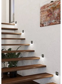 Lampada da parete LED nera MECINOS – EGLO