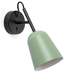 FARO 28259 - Applique STUDIO 1xE14/8W/230V verde/nero