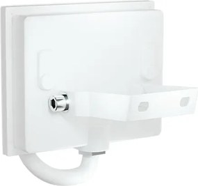 Faro LED 10W IP65 in Alluminio Bianco con OSRAM chip LED Colore Bianco Caldo 3.000K