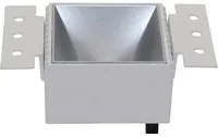 Faretto Da Incasso Moderno Share Alluminio Grigio 1 Luce Diffusore Riflettente