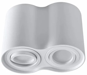 Faretto HADAR 2xGU10/10W/230V bianco