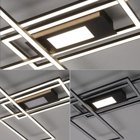 Leuchten Direkt 14693-18 - Plafoniera LED dimmerabile ASMIN LED/48W/230V