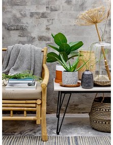 Coperta blu , 130 x 160 cm Throw - Bloomingville