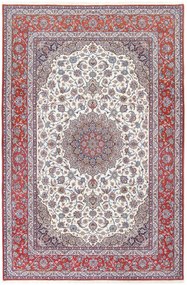 Isfahan Tappeto 310 x 200 (Iran) Annodato A Mano
