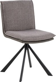 Sedia da pranzo grigia Flynn - Actona