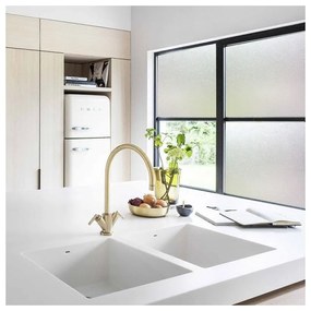 Vetro adesivo smerigliato con pellicola protettiva , altezza 2 m - Ambiance