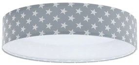 Luce LED dimmerabile GALAXY KIDS LED/24W/230V stelle grigio/bianco + tc