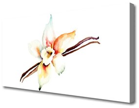 Quadro su tela Arte del fiore 100x50 cm