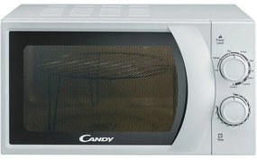 Idea Forno a Microonde con Grill, 20 Litri, 700W, 6 Livelli di Potenza, Programma Defrost, Timer e Segnale di Fine Cottura, Libera Installazione,