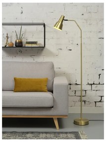 Lampada da terra con paralume in metallo color oro (altezza 140 cm) Valencia - it's about RoMi