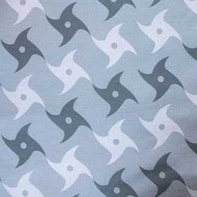 Set copripiumino e federa da bambini in cotone per letto singolo 140x200 cm Naruto "Grey" – Jerry Fabrics