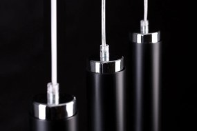 Lampadario a Sospensione in Acciaio 3xGU10 LUNA 3 da interno