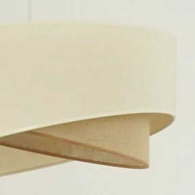 Brilagi - Lampadario LED a sospensione con filo LYRA 1xE27/15W/230V color crema/beige